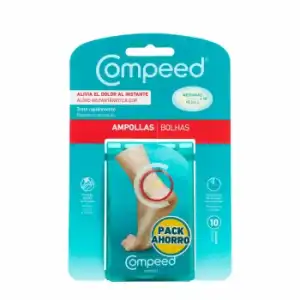 Apósitos ampollas medianas Compeed 10 ud.