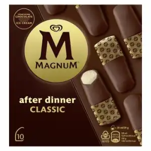 Bombón helado After Dinner Classic Magnum sin gluten 10 ud.