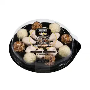 Delicias de queso rellenos de mermelada Hacendado Bandeja 0.215 kg