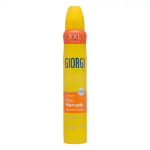 Espuma cabello Rizos Descarados Giorgi fijación 4 Spray 0.25 100 ml