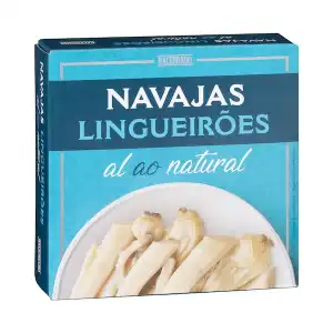 Navajas al natural Hacendado Lata 0.111 kg