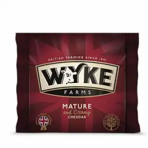 Queso Cheddar blanco Wyke 9 meses curación Iberconseil 200 g