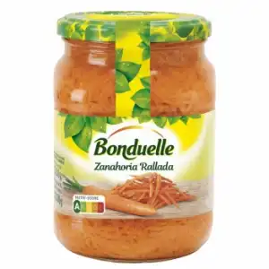 Zanahoria rallada Bonduelle 280 g.