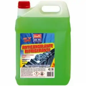 Anticongelante Krafft Ar-25 Verde 5L Protege hasta -13o