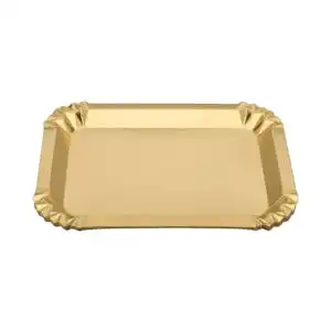 Bandeja oro Navidad Bosque Verde