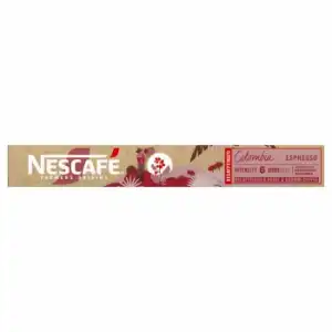 Café descafeinado de Colombia en cápsulas Nescafé compatible con Nespresso 10 ud.