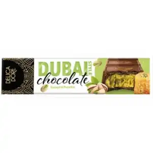 Chocolate de kadayif y pistacho Dubai Delicadore 70 g.