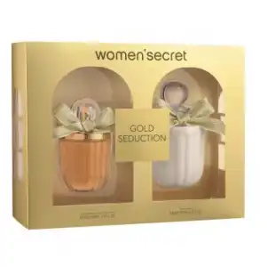 Estuche Woman Secret Gold Seduction: Colonia 100 ml y Body Lotion 200 ml