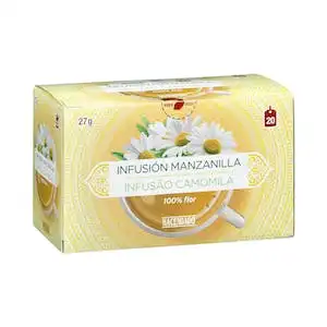 Infusión manzanilla Hacendado Caja 0.027 100 g