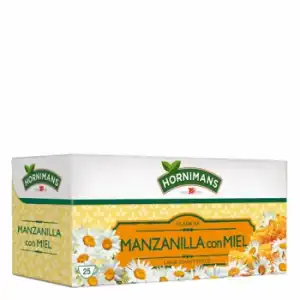 Manzanilla con miel en bolsitas Hornimans 25 ud.
