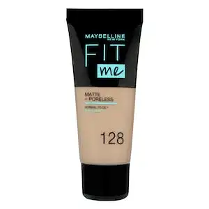 Maquillaje fluido Fit Me Maybelline 128 warm nude  0.03 ud