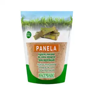 Panela azúcar moreno de caña integral Nat Sanno Paquete 0.5 kg