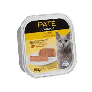 Paté gato adulto Delikuit con pollo