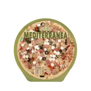 Pizza mediterránea Hacendado  0.43 kg