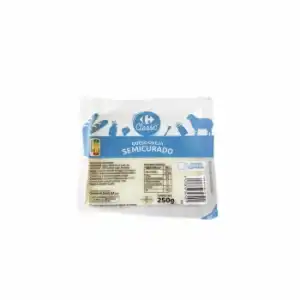 Queso de oveja semicurado Classic ́ Carrefour cuña 250 g.