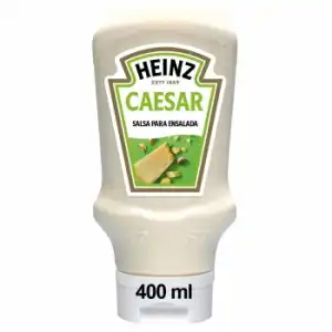 Salsa para ensalada Caesar Heinz envase 400 ml.