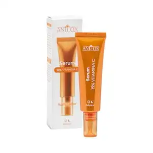 Sérum facial iluminador Anti Ox con 15% vitamina C