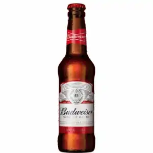 Cerveza Budweiser Lager botella 33 cl.