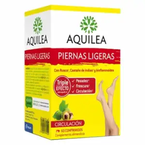 Complemento alimenticio piernas ligeras Aquilea 60 comprimidos.