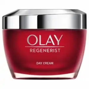 Crema facial de día fórmula con vitamina B3 y niacinamida 24H de hidratación Regenerist Olay 50 ml.