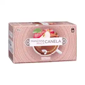 Infusión manzana y canela Hacendado Caja 0.04 100 g