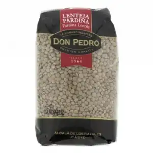 Lenteja pardina Don Pedro 500 g.