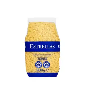 Pasta estrellas Hacendado Paquete 0.5 kg