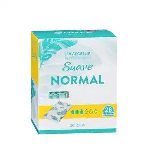 Protegeslip normal plegado Deliplus Suave Caja 1 ud