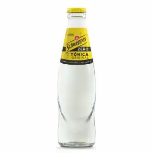 Tónica Schweppes zero botella 20 cl