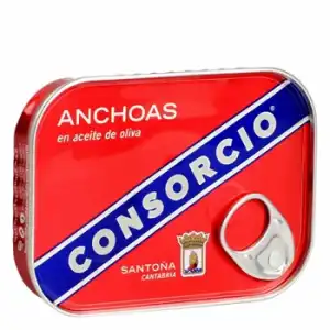 Anchoas en aceite de oliva Consorcio 78 g.