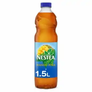 Nestea té negro de mango-piña bajo en calorías botella 1,5 l.