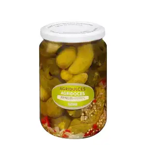 Pepinillos agridulces Hacendado Tarro 0.67 kg