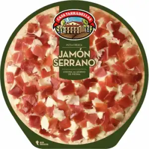 Pizza de jamón serrano Casa Tarradellas 390 g.