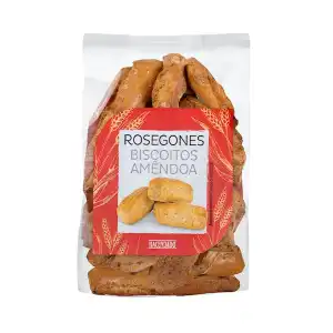 Rosegones pasta de almendras Hacendado Paquete 0.25 kg