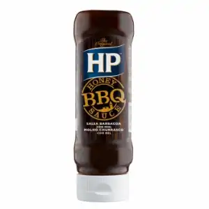 Salsa barbacoa con miel HP envase 465 g.