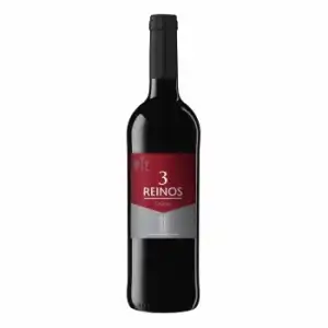 Vino tinto crianza tempranillo 3 Reinos D.O. Ribera del Duero 75 cl.