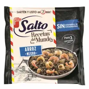 Arroz negro Findus-Salto 700 g.