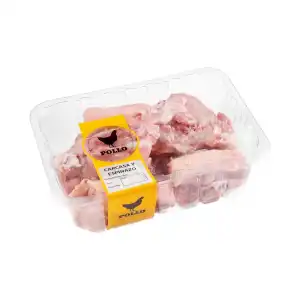 Carcasa y espinazo de pollo Bandeja 1 kg