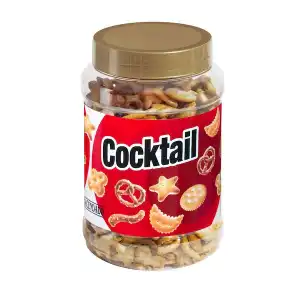 Cocktail galletitas de aperitivo Hacendado Bote 0.3 kg