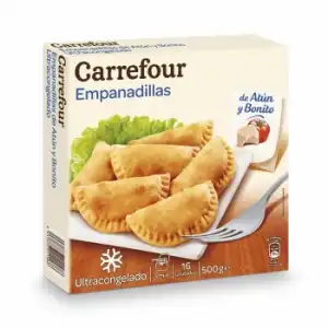 Empanadillas de atún Carrefour 500 g.