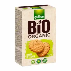 Galletas maría integral ecológica Gullón Bio 400 g.