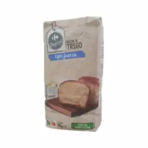 Harina de trigo de fuerza Original Carrefour 1 kg.