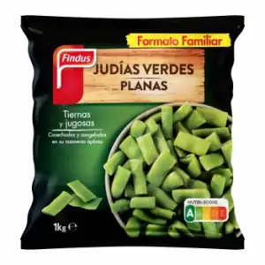 Judías verdes planas Findus 1 kg.