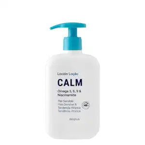 Loción corporal Calm Deliplus omega 3, 6, 9 y niacinamida Bote 0.4 100 ml