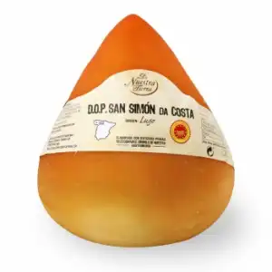 Queso madurado Gallego D.O.P ahumado San simón Da Costa De Nuestra tierra pieza 1,1 Kg aprox