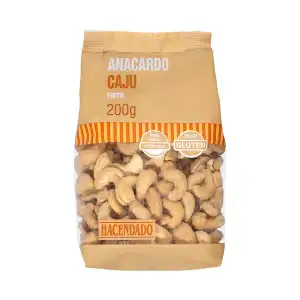 Anacardo frito Hacendado Paquete 0.2 kg