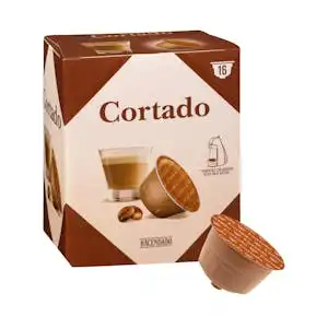 Café cortado en cápsula Hacendado Caja 0.093 kg