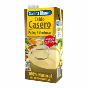 Caldo de pollo con verduras Gallina Blanca brick 1 l.