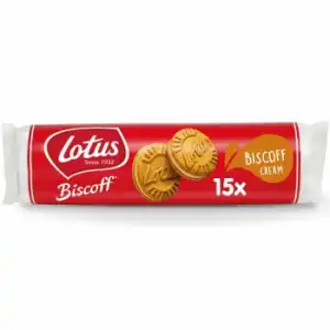 Galleta rellena de crema Lotus Biscoff 150 g.