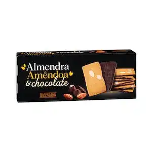 Galletas con almendra y chocolate Hacendado Caja 0.1 kg